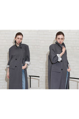 MAXIMAL DOUBLE COAT_GRAY