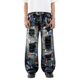 H1 Baggy Biker - Space Grey - Celana Jeans