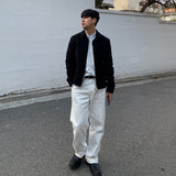 One-tuck jeans (3color)