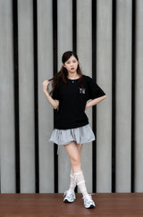 コラボレーション Meow Tシャツ | miumiu × 60% - BLACK