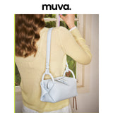 muva. Genuine‑Leather Shoulder & Cross‑body Bag for Women, Elegant Lightweight Popular Daily‑Use Purse for Commute, New Arrival Apr 17