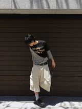 スウィート セミクロップ ショートスリーブ Tシャツ 6C