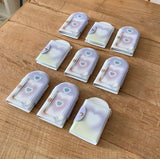 plumpily heart collect book / pastel purple 