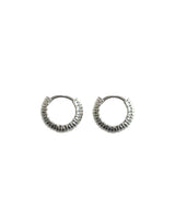 Layer of U earring (silver)