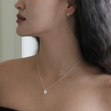[925 Silver] クローバーネックレス