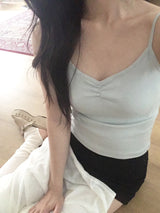 Simple shirred tank