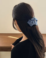 [MADE] ピオニーベルベットヘアシュシュ 8colors *1PCS