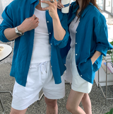 [Unisex] Esther Standard Linen Shirt / 8 colors
