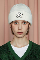 [21FW] フラワービーニー / FLOWER BEANIE / IVORY