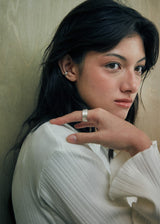 [925 silver] Deux.silver.207 / fort earcuff