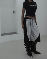 Keep Half Tee in black