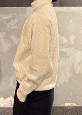 ハイネックハーフジップアップニット 5COLOR