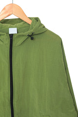 Monoon hooded windbreaker