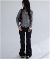 Pedit nonfade raw denim pants