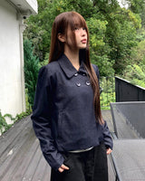 [MADE] Duri Collar Pocket Two-Button Double Jacket