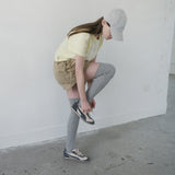 Gray Pigment Ribbon Cap