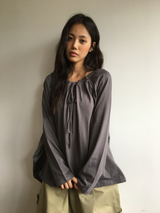 Hema Eyelet Shirred T-shirt (2color)