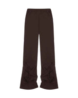 Sheer Layering Pants _ BROWN