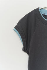 (W) Cap Modal Layered Top