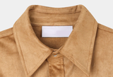 Age Western Pocket Suede Long Sleeve Shirt