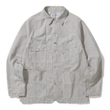 xauヒッコリーチョアジャケット ivory stripe