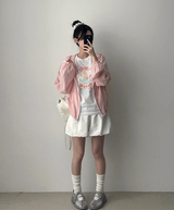 ラインカバー*パンプキンバルーンミニスカート*パンツ