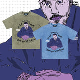JB's ジャストテイキングアブレイクウォッシュドTシャツ (ブルー)