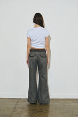 ag cotton pants (dark grey)