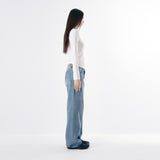 ベーシックUネックTシャツ 002