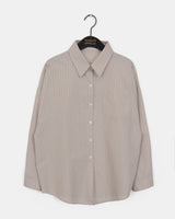 Matos oversized striped shirt