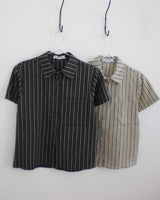 [MADE] Kanon Vintage Stripe Short Sleeve Shirt