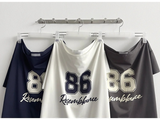Deronspan Unbal Shoulder Boxy Fit Short Sleeve Tee