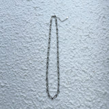 Silver Loop Link Necklace