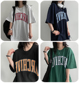 [H&L] Crack Archive Boxy Short-Sleeved T-shirt
