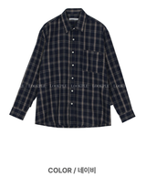 River One Pocket Buckle Check Shirt