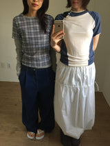 Back - Banding Wide Denim (1color)