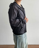 Woods Printing Hooded Windbreaker