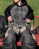 Swing Raglan Oversized Hoodie