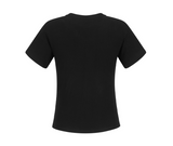 [mnem] スパイラルTシャツ (ブラック)