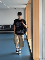 サッドピグメントショートスリーブTシャツ 3C