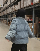 Oti Rivet Brushed Hood Zip Up