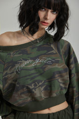 CAMO SKIRT-PANTS