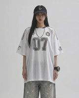 (UNISEX) Mesh Track T-shirt 26SS-004