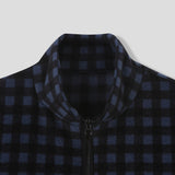 Dock Checked Fleece Zip Up