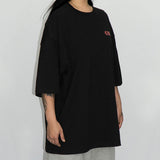 BACK PRINTED SHORT SLEEVE TEE