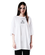 NO.122 バーコード Tシャツ ホワイト