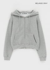 [B-BASIC] Fleece Sweat Hooded Zip-Up