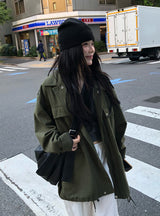 City work jacket_khaki
