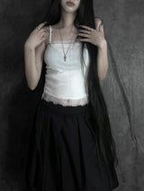 gloy lace sleeveless (2color)