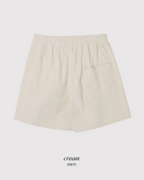 ソフトコーデュロイバンディングハーフパンツ (5color)